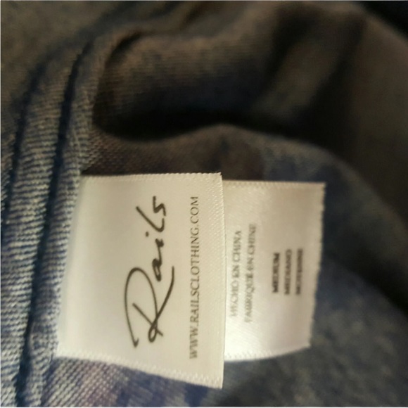 Rails Kendra Red & Blue Plaid Button Down Shirt - Picture 11 of 11